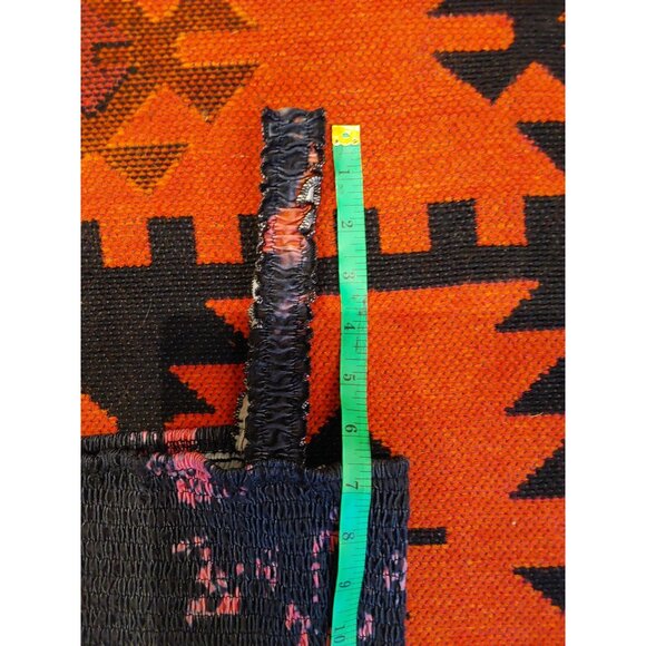 NEW NO BRAND FIT AND FLARE MULTICOLORED TIE DYED TOP. SIZE XL - Picture 6 of 7